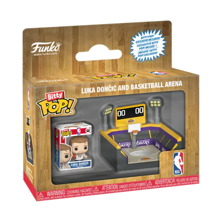 Funko Bitty Pop! Town: Arena – Lakers con Luka Dončić