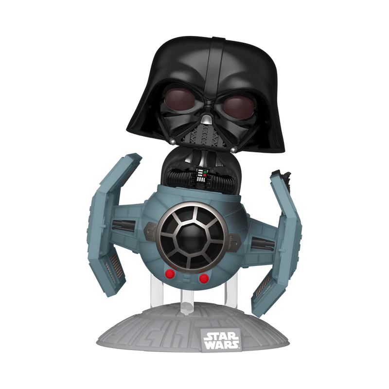Funko Pop! Rides Deluxe: Star Wars – The Dark Side – TIE Fighter Avanzado con Darth Vader #742