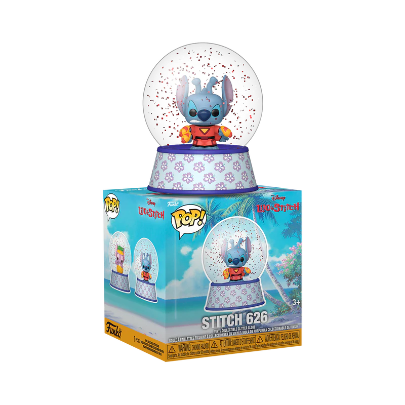 Funko Mini Glitter Globe: Disney Lilo & Stitch – Stitch 626
