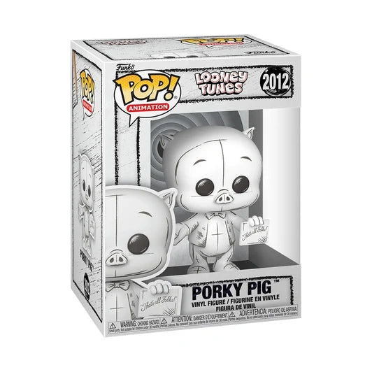 Funko Pop! Animation: Looney Tunes Sketch – Porky Pig #2012