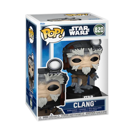 Funko Pop! Star Wars: The Mandalorian y Grogu – Clang #820
