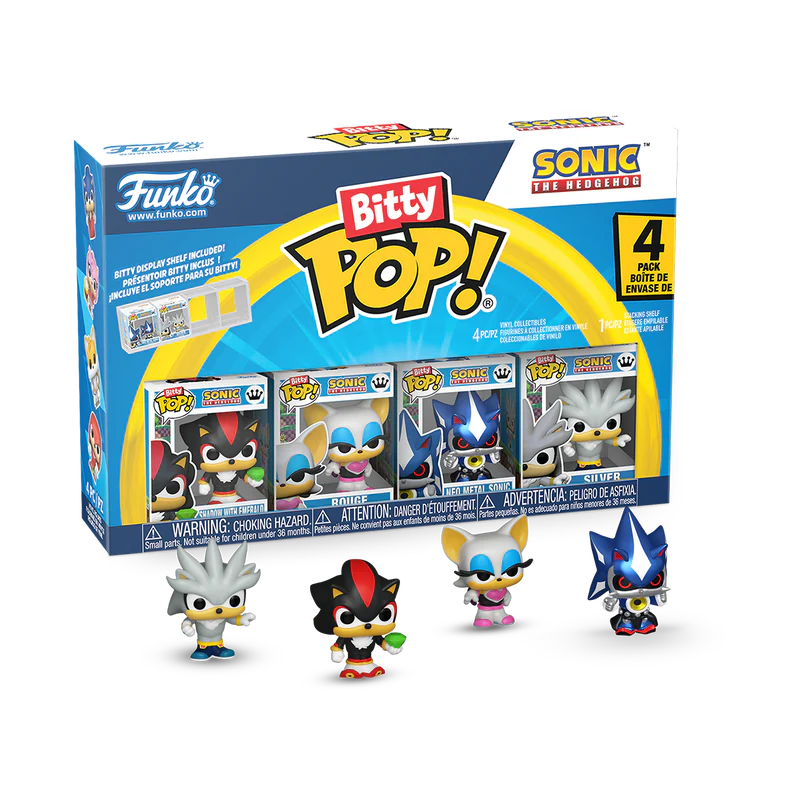 Funko Bitty Pop! 4-Pack: Sonic – Shadow