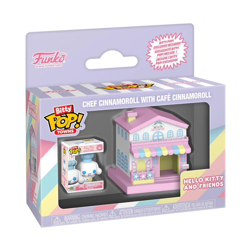 Funko Bitty Pop! Town: Sanrio – Café Cinnamoroll