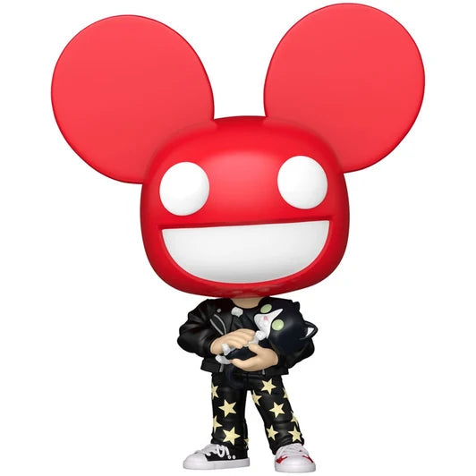 Funko Pop! Rocks: Deadmau5 – Deadmau5 Rojo con Gato #511
