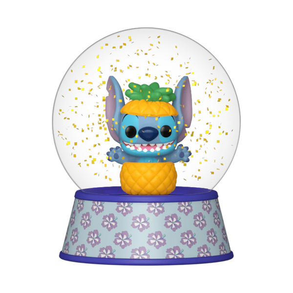 Funko Mini Glitter Globe: Disney Lilo & Stitch – Stitch en Piña