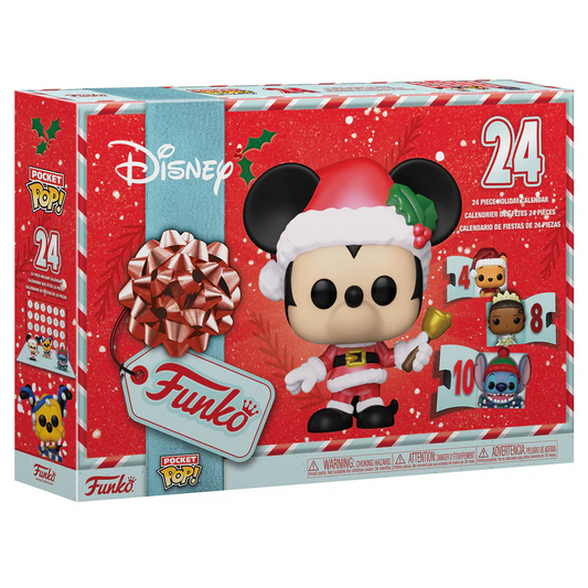 Funko Pop! Pocket Countdown Calendar: Disney – Calendario de Navidad de 24 Días