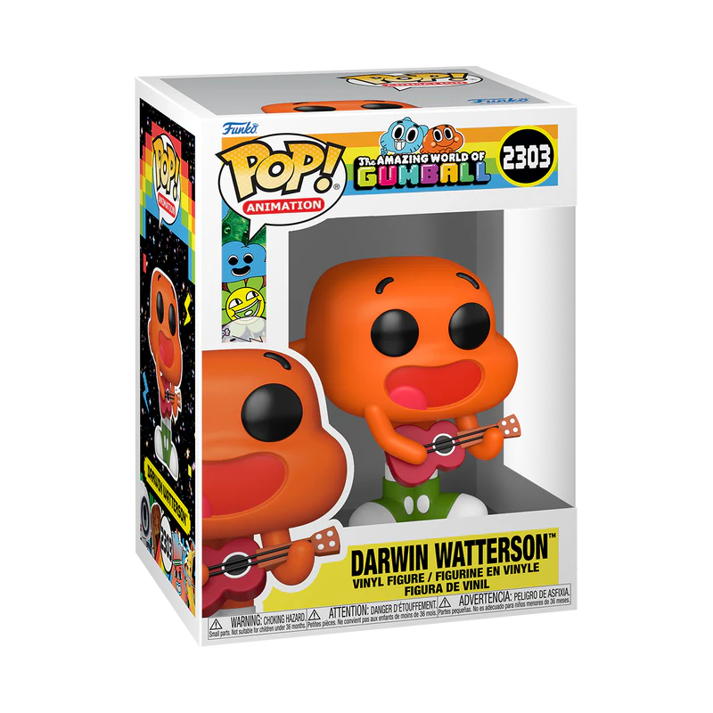 Funko Pop! Animation: El Increíble Mundo de Gumball – Darwin Watterson #2303