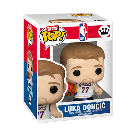 Funko Bitty Pop! Town: Arena – Lakers con Luka Dončić