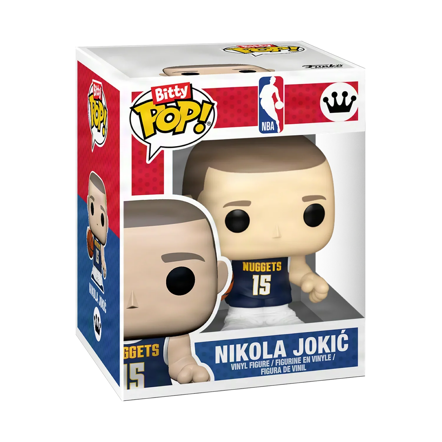 Funko Bitty Pop! Town: Arena – Nuggets con Nikola Jokić