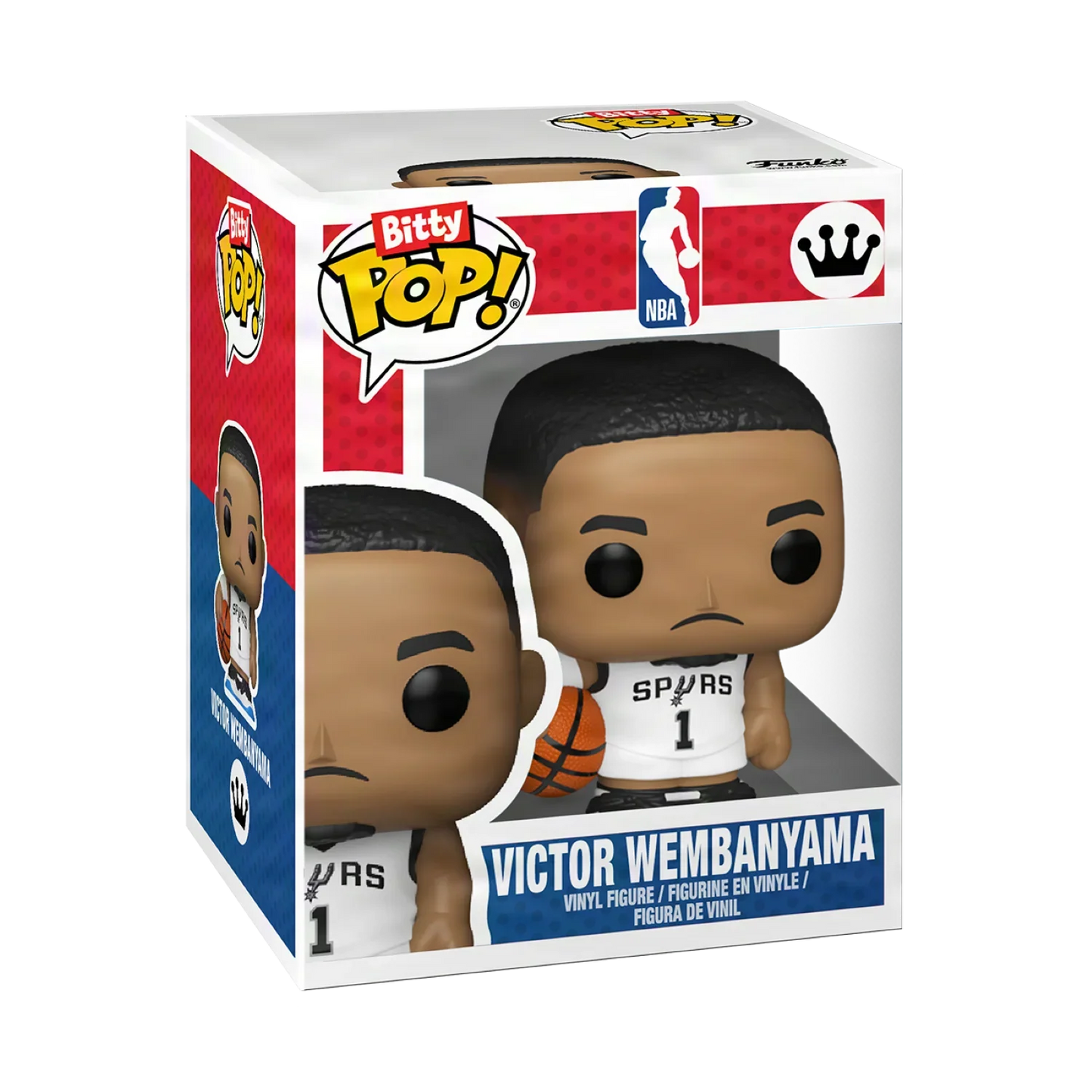 Funko Bitty Pop! Town: Arena – Spurs con Victor Wembanyama