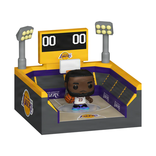 Funko Bitty Pop! Town: Arena – Lakers con LeBron James