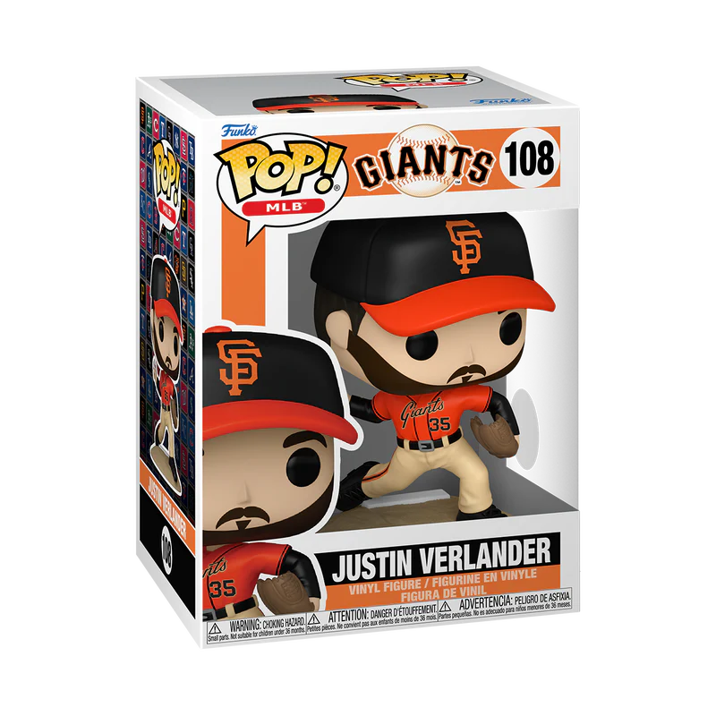 Funko Pop! MLB: San Francisco Giants – Justin Verlander #108