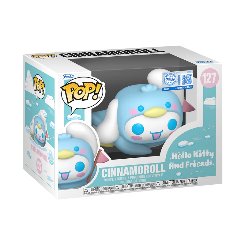 Funko Pop! Sanrio: Hello Kitty – Cinnamoroll como Pingüino #127 (Exclusivo)