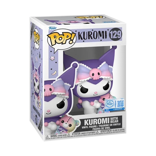 Funko Pop! Sanrio: Kuromi con Oso #129