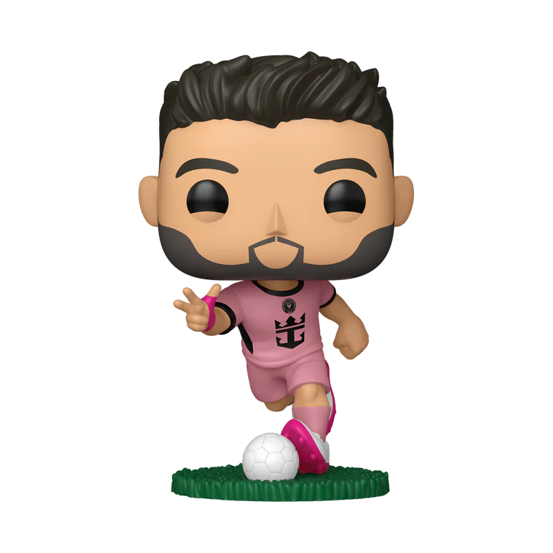 Funko Pop! Football: MLS – Inter Miami CF – Luis Suárez (Uniforme Rosa) #12