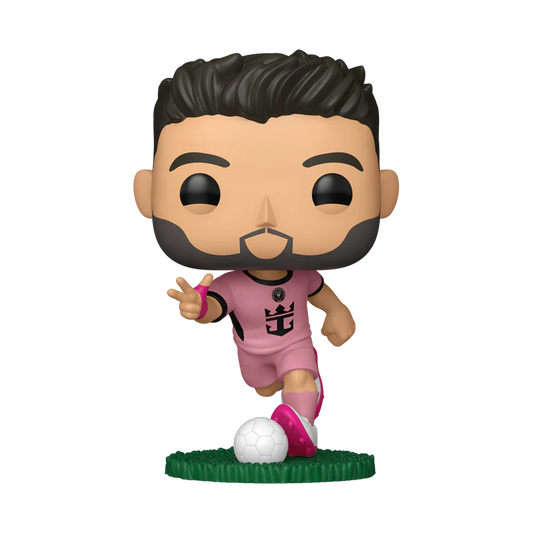 Funko Pop! Football: MLS – Inter Miami CF – Luis Suárez (Uniforme Rosa) #12