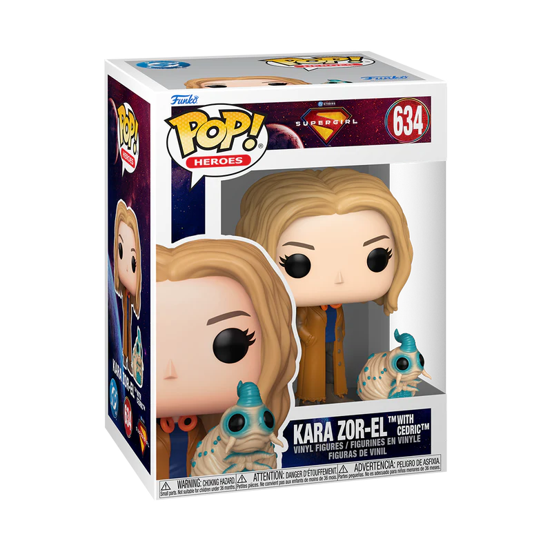 Funko Pop! Movies: Supergirl – Kara Zor-El con Cedric #634