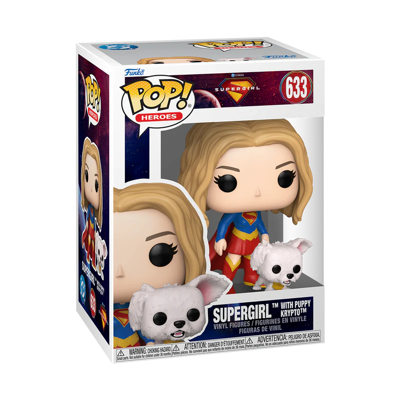 Funko Pop! & Buddy: Supergirl – Supergirl con Krypto #633