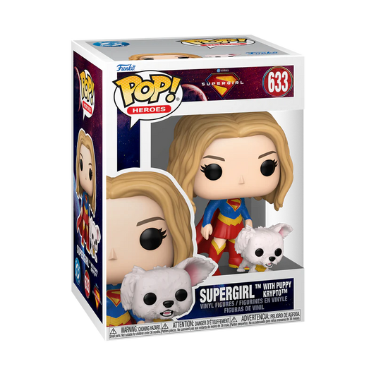 Funko Pop! & Buddy: Supergirl – Supergirl con Krypto #633