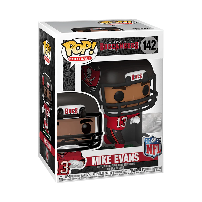Funko Pop! NFL: Tampa Bay Buccaneers – Mike Evans #142