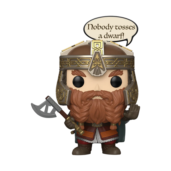 Funko Pop! Sayings: The Lord of the Rings – Gimli #2028