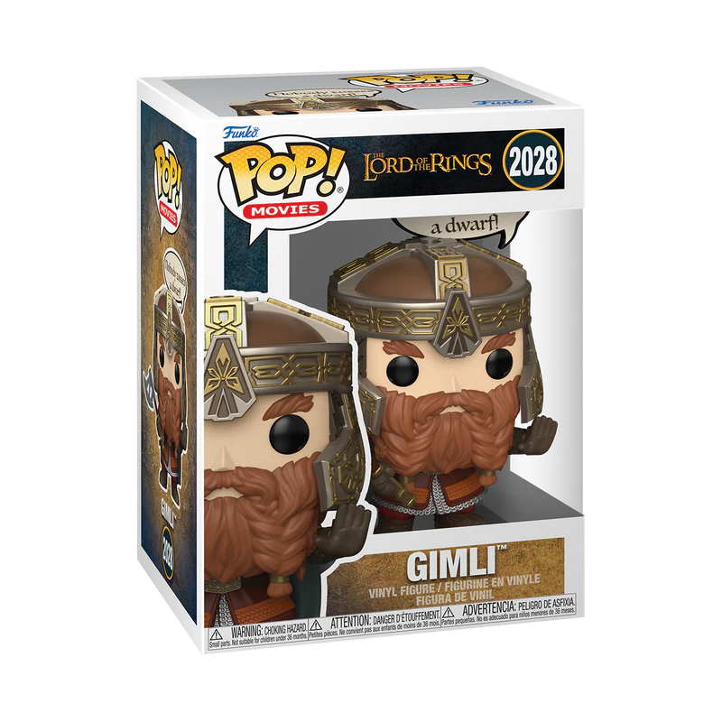 Funko Pop! Sayings: The Lord of the Rings – Gimli #2028