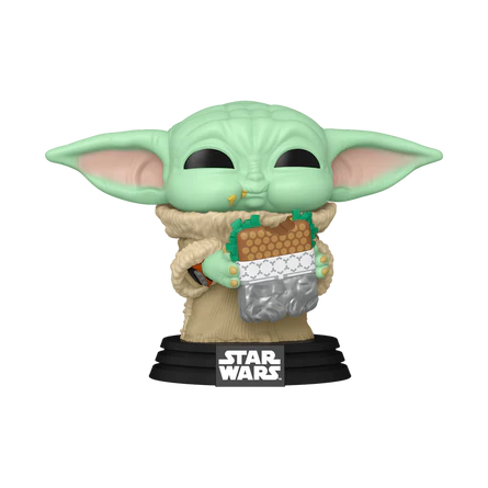 Funko Pop! Star Wars: The Mandalorian y Grogu – Grogu con Comida #841