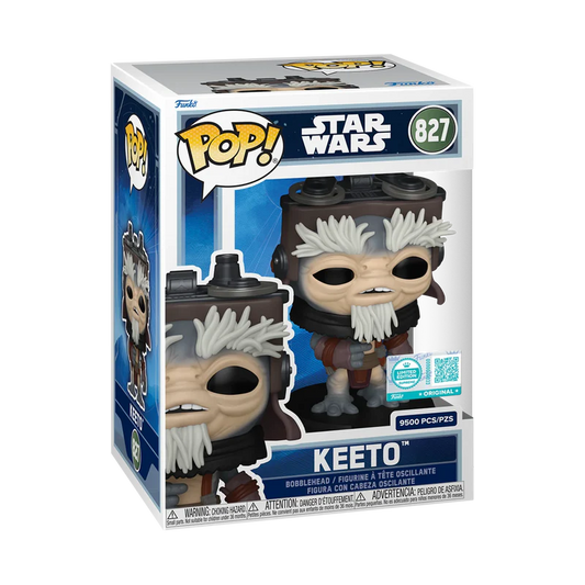 Funko Pop! Star Wars: The Mandalorian y Grogu – Keeto #827 (Limited Edition Supreme Exclusivo)
