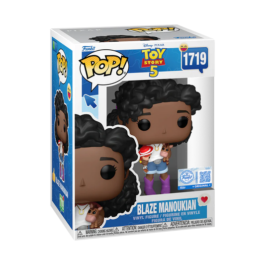 Funko Pop! Disney: Toy Story 5 – Blaze Manoukian #1719 (Exclusivo CCXP 2026)